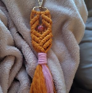 Macrame keychain